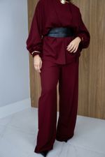 Calça Isadora Marsala