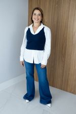 Regata Nina Azul Marinho 
