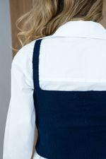 Regata Nina Azul Marinho 