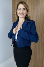 Blazer Sofia Azul Marinho