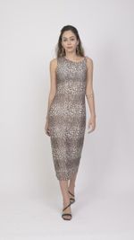 Vestido Diana Animal Print 