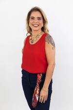 Regata Essência Pura Vermelha