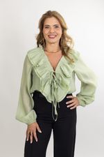 Camisa Lua Verde Pistache