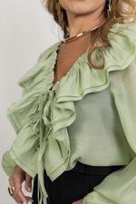 Camisa Lua Verde Pistache