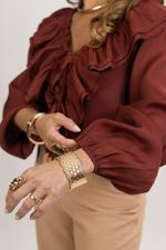 Camisa Lua Terracota