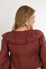 Camisa Lua Terracota