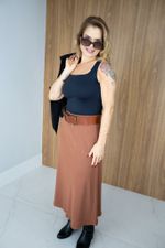 Saia Beatriz Caramelo