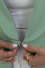 Colete Alongado Valentina Verde
