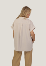 Camisa Savana Oversized Areia