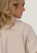 Camisa Savana Oversized Areia