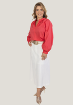 Camisa Vitalina Coral