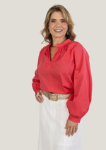 Camisa Vitalina Coral