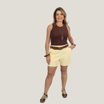Shorts Solar Amarelo
