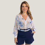 Camisa Vela Azul