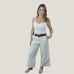 Calça Lumen Pantacourt Areia