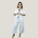Calça Lumen Pantacourt Branca