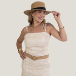 Blusa Alvorada Rendada – Areia