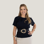 T-shirt Origem Preta