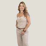 Blusa  Tomara que Caia Oasis  Fendi