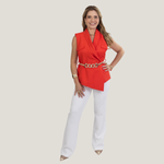Colete Melina Vermelho 