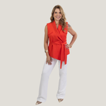 Colete Melina Vermelho 
