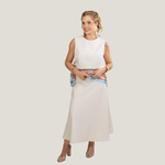 Blusa Lara Cross Cinza