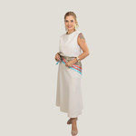 Blusa Lara Cross Cinza