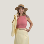 Regata Cropped Marola Coral