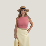 Regata Cropped Marola Coral
