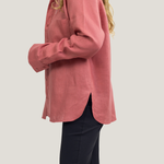 Camisa Lora Linho Coral