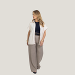 Camisa Savana Oversized Areia