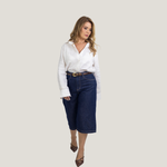 Bermuda Jeans Ágata  Alongada