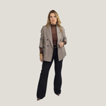 Blazer Vania Marrom