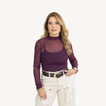 Blusa Leni Ameixa