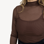 Blusa Leni Marrom