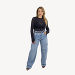 Calça Jeans Barrel Monique
