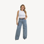 Calça Jeans Pantalona Ivy Clara