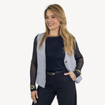 Blusa Manga Tule Preta Camila 