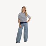 Blusa Helena  Azul Marinho