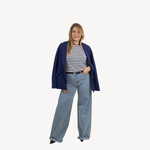 Blusa Helena  Azul Marinho