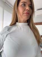 Blusa Luna Cropped Off White