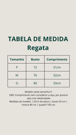 Regata Cropped Iza Marrom