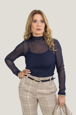 Regata Cropped Iza Preta