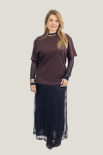 T-Shirt Brenda Marrom