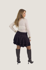Body Rendado Manga Longa Zara Creme