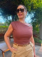 Blusa Aila Marrom