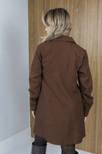 Vestido Alva Marrom