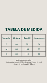 Bermuda Alongada Areal Preta