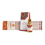 Kit Óleo Perfumado Indiano e Incenso Chandan | Goloka