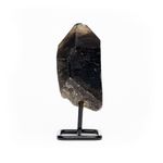 Ponta Cristal Quartzo Fumê | Pedra Natural em Pedestal